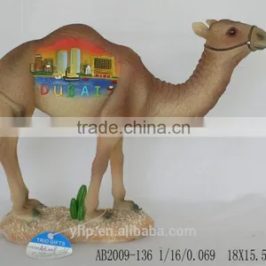 Resin Statue Souvenir, Polyresin Camel Figurine, Bur Al Arab, Dubai Souvenirs thumbnail-1