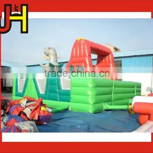Custom Cheap And Giant Jurassic Park Inflatable Slide For Sale thumbnail-3