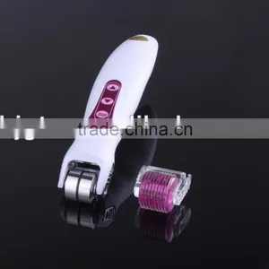 2014 Newest Skin Care Fine Titanium Led Derma Roller thumbnail-1