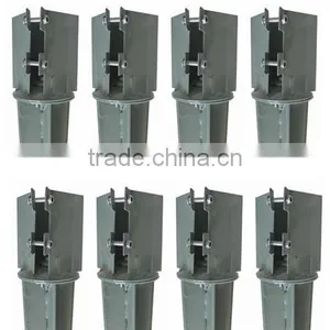 4" x 4" x 750 mm Spike Drive Down Fence Post Bolt Grip Support Like Metpost Holder thumbnail-3