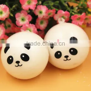 PU Round Bread With Panda Face for Comedy Magic Prop, Fake Bread With 3 Sizes thumbnail-2