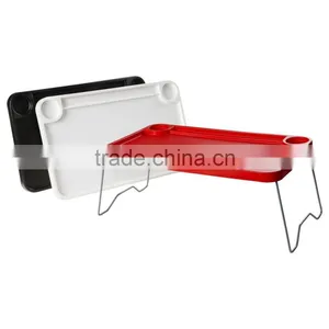 Foldable Adjustable Bed Desk Sofa Lap Laptop Computer Table Tray Stand thumbnail-5