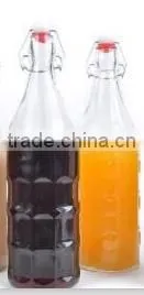 Wholesale Glass Oil Vinegar Bottle With Iron Lid Decorative Design thumbnail-1