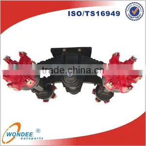 Heavy Duty 28T Spoke Axles Bogie Suspension thumbnail-1