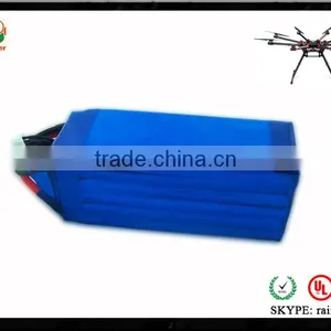 22000mah 22.2v 30C Nano-Tech Lipo Battery Pack With 4mm Gold Banana for DJI S1000 thumbnail-1
