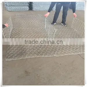 2017 Qiangyu Hot Sale Galvanized and PVC Coated Gabion Wire Mesh Box thumbnail-2
