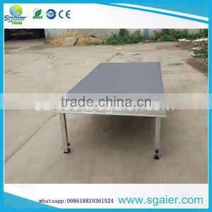 Easy Collapsible Stage Platform,big Thickness Stage With Leg thumbnail-3