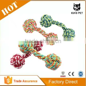 Pet Puppy Chew Toys Rope Ball thumbnail-2