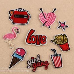 NEW Wholesale Custom Made Embroidery Patch Rose Patch thumbnail-1