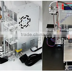200 x 200 x 180mm Reprap DIY Semi Assembled 3D Printer Prusa I3 DIY 3d Printer Kit Factory Pric thumbnail-5