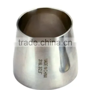 Stainless Steel Sanitary Eccentric Reducer,pipe Reducer, Concentric Pipe Reducer thumbnail-2