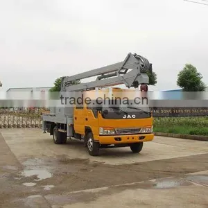JAC Hydraulic Aerial Cage ,high Lifting Platform Truck thumbnail-1