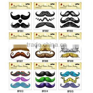 Non-toxic Tattoo Sticke for Beard thumbnail-1