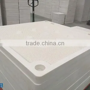 PP Filter Plate Used With Filter Press Used for Wastewater Treatment in Solid Liquid Separation Process thumbnail-1