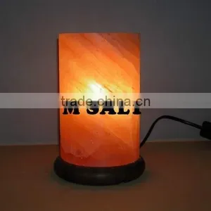 Himalayan Cylinder Salt Lamp thumbnail-1