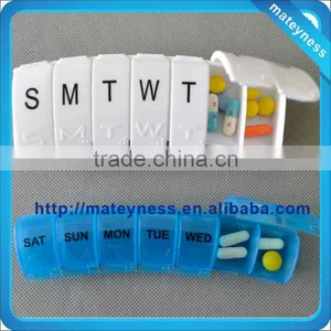 Promotional Plastic Pill Boxes With Braille thumbnail-1