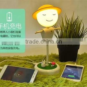 The Scarecrow Nightlight USB Micro Landscape Nightlight Creative Led Sensor Home Lights thumbnail-6