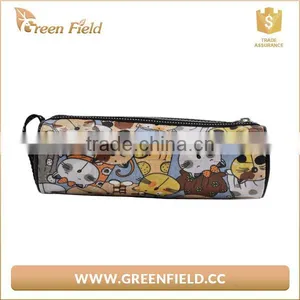Promotional Cheap Custom Bulk Canvas Pencil Case thumbnail-1