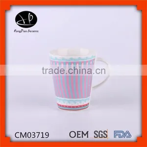 High Quality v Shape Ceramic Mug,Latte Coffee Mug,ceramic Mug thumbnail-1