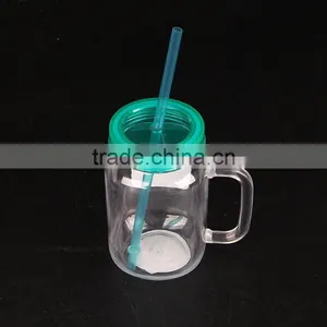 Low Price Products 520ml Plastic Straw Cup thumbnail-1