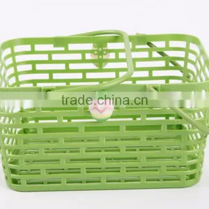 Portable Useful Desk Plastic Organizer Stationery Storage Basket thumbnail-4