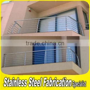 304 316 Stainless Steel Balcony Terrace Loft Railing Designs thumbnail-3
