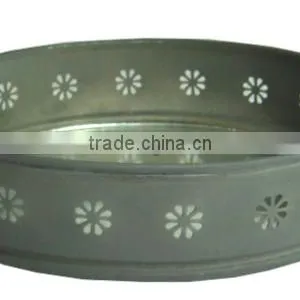 Metal Decorative Mirror Tray thumbnail-1