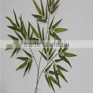 2014 Hot Sale High Quality Artificial Bamboo Leaves Simulation Leaf thumbnail-1