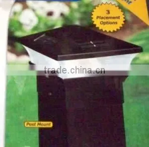 1-PC PAGODA II Plastic Solar Post Cap Garden Deck Light thumbnail-4