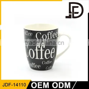 Drinkware 12oz Tea Cup Unglazed Ceramic Mug, Custom Sublimation Mug thumbnail-1