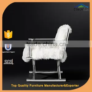 Wholesale High End Cheap Hotel Chair With Armrest and Back thumbnail-1