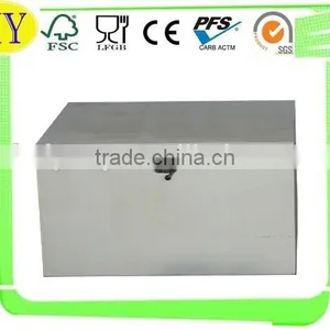 Multi Bottle Storage Unfinished Wooden Wine Box thumbnail-1