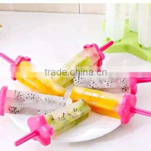 6pcs Star Popsicle Mold Ice Lolly Mold Ice Maker thumbnail-1