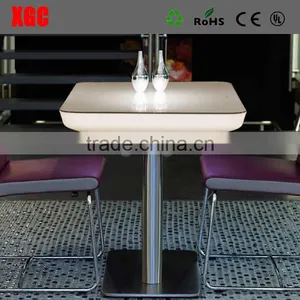 Hot Sale RGB Rechargeable Acrylic Luminous Plastic Led Furniture thumbnail-2