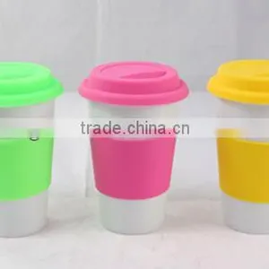 Colorful White Porcelain Starbucks Mug thumbnail-1
