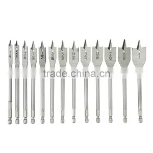 13 Piece Professional Spade Bit Set Wood Spade Bit Set Wood Spade Bits thumbnail-1