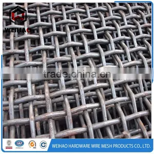 Plain Woven Stainless Steel Galvanized Crimped Wire Mesh/Square Hole Mesh thumbnail-2
