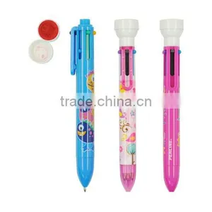 4color/ 5color/6color/ 10color /multi-colour Ball Point Pen With Competitive Price thumbnail-1