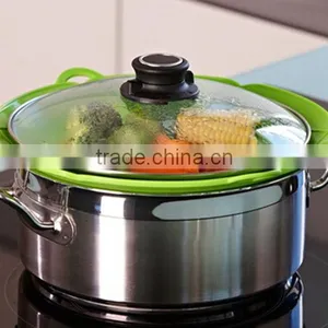 2014 Best Seller Silicone Pot Cover as Seen on tv thumbnail-2