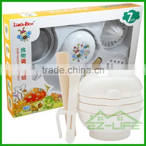 BPA Free Food Grade Plastic Food Processor for Baby Food Maker and Fruit Grinder thumbnail-1