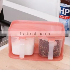 Custom Fashion Plastic Pink Seasoning Condiment Case Spice Sugar Salt Box Supplier In ShenZhen thumbnail-2