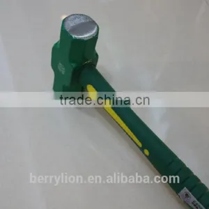 Berrylion High Grade Stone Hammer 2P-16P Stone Hammer With TPR Plastic Handle thumbnail-1