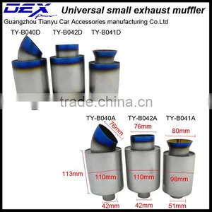 Stainless Steel Sus304 Small Exhaust Muffler thumbnail-2