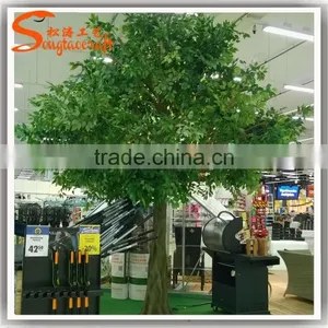 Latest Fiber Glass Artificial Banyan Tree Manufacture of Wedding Table Tree Branches for Centerpieces thumbnail-1