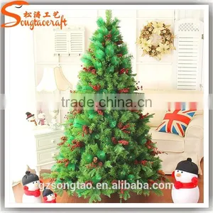 Plastic Green Mini Christmas Tree Table Decoration Gift Platic Artificial Christmas Tree Decor Mini Tree thumbnail-6