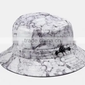 Red Custom Blank Colorful School Bucket Hat thumbnail-5