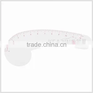 Kearing 45cm a Flexible Ruler,plastic Garment Curve Ruler,transparent Ruler #6045 thumbnail-4