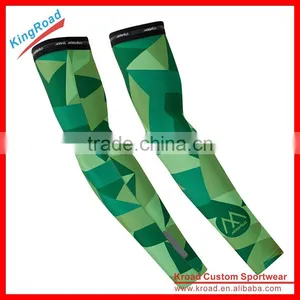 Sublimation Printing Outdoor Cooling Arm Sleeves Cover UV Sun Protection for Cycling Basketball thumbnail-2