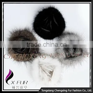 CX-A-25D Women Party Mink Fur Flower Coat Brooch Pin thumbnail-6
