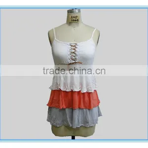 2016 Newest Colorful Tight Three Layers Womens Vest thumbnail-2